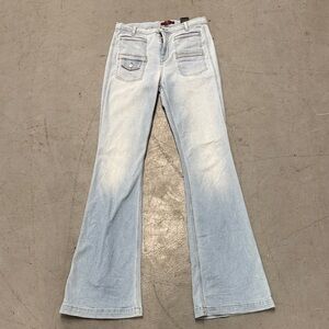 Seven7 For All Mankind Light Wash Flare Jeans Size 27